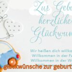 glückwünsche zur geburt