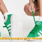 adidas campus grün damen