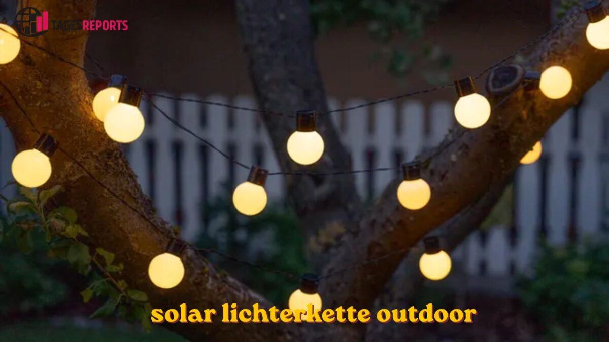 solar lichterkette outdoor