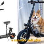 e scooter mit sitz